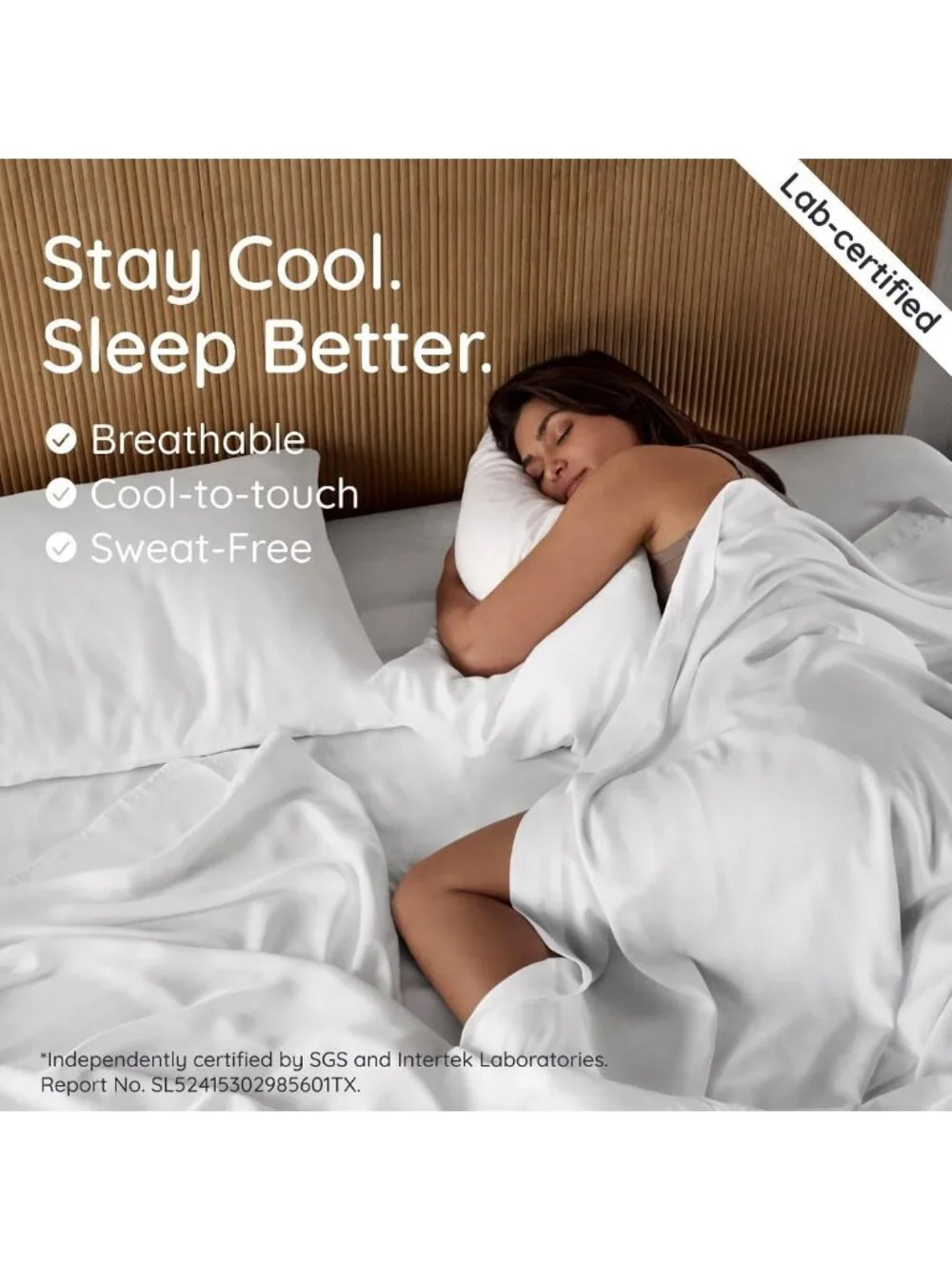 Cooling Bamboo Sheets King Size Set - 4PC Deep Pocket Luxury Bedding, Soft